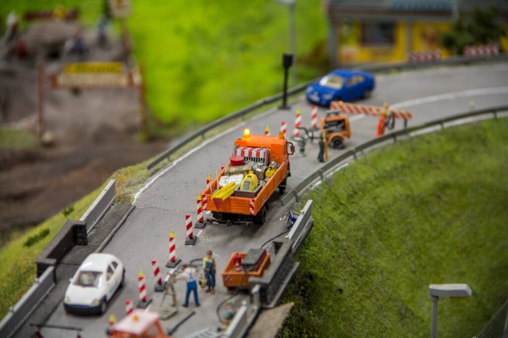 Highway Repair Crew at Miniatur Wunderland