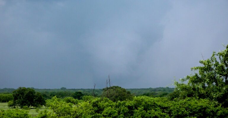 Tornado near Stephenville, Texas on April 26, 2015