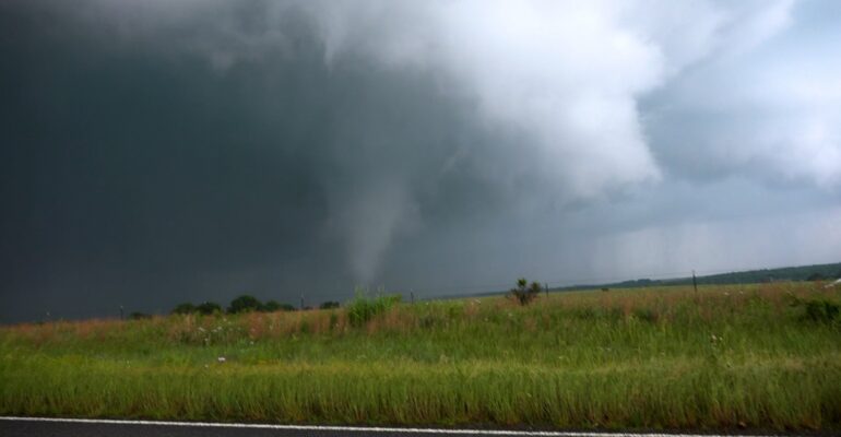 Tornado near Buffalo Springs, Texas in Clay County on May 19, 2015