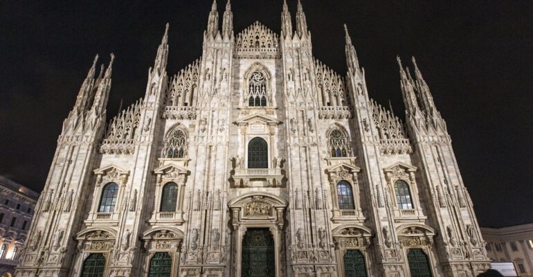 Cathedral in Milan, Italy