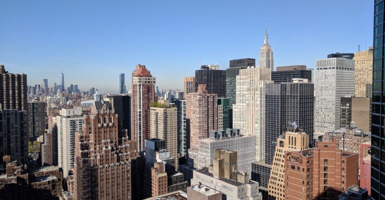 View from my Hotel Room