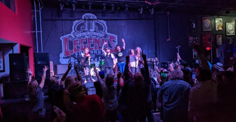 Black Stone Cherry performs at Legends Pub in Chickasha, Oklahoma