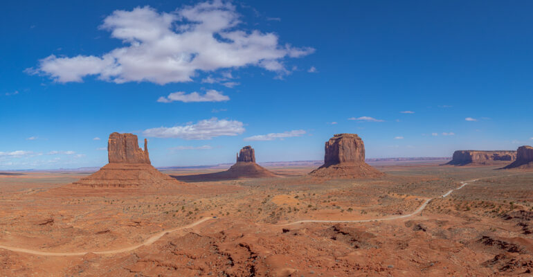 Monument Valley from Visitors Center