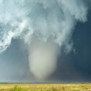 White Tornado near Olustee Oklahoma